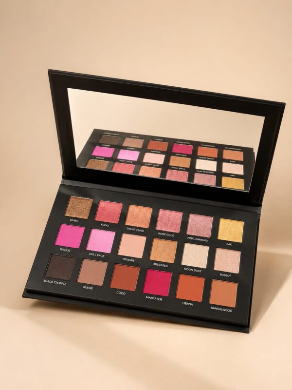 24 Color Professional Eyeshadow Palette – Matte & Shimmer