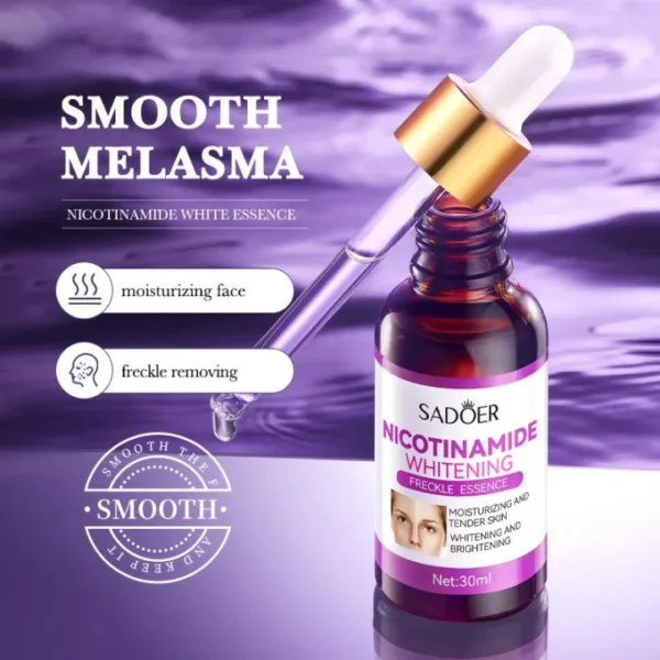 SADOER Nicotinamide Brightening Freckle Essence – 30ml