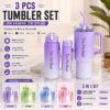 Tumbler bottle set 3pc