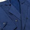 Cross pocket long coat