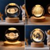 3D Crystal Planet Night Lamp