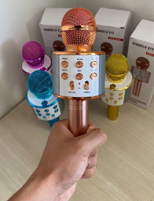 Bluthooth Microphone sing record enjoy